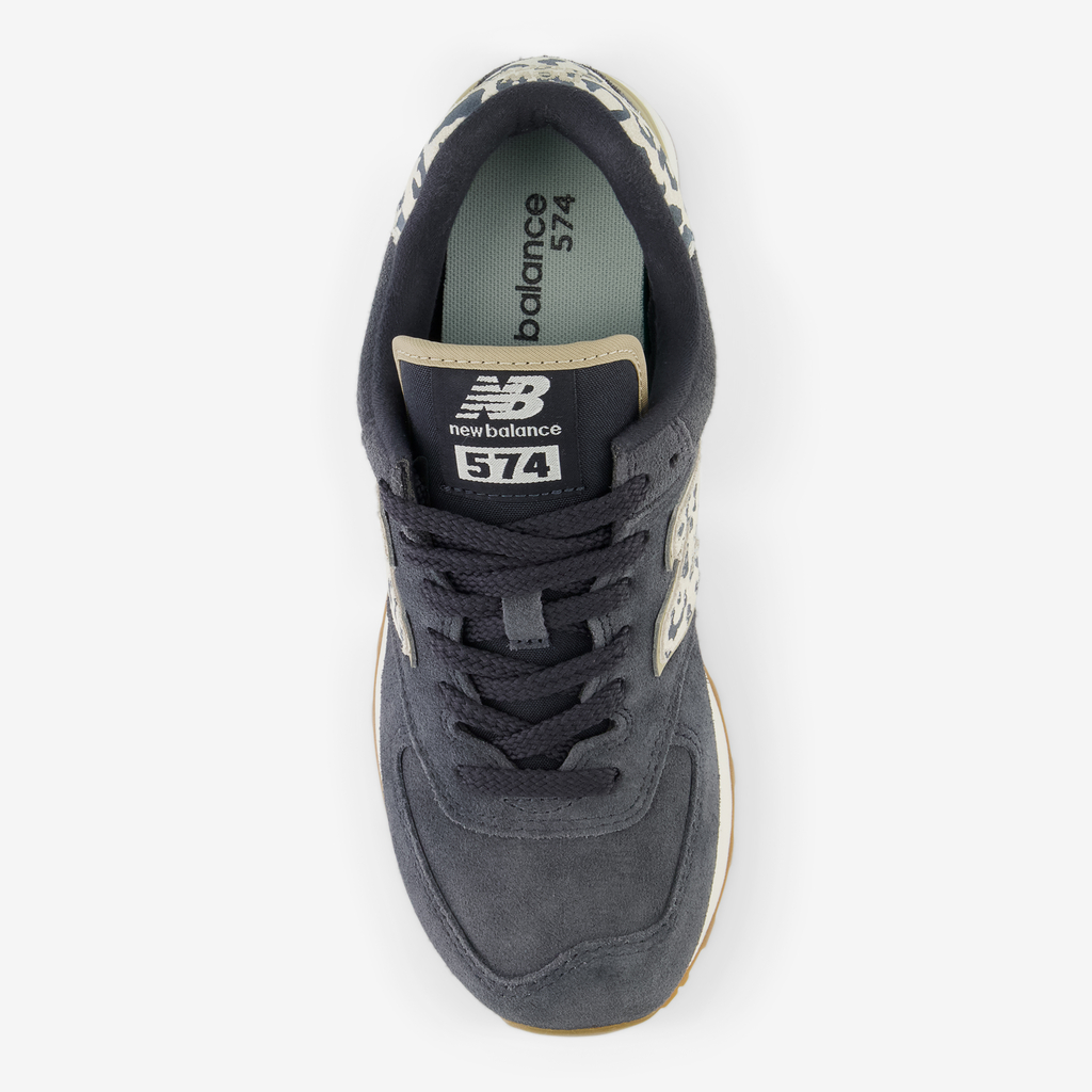 New Balance W 574 Animal Print Freizeitschuhe in GRAU