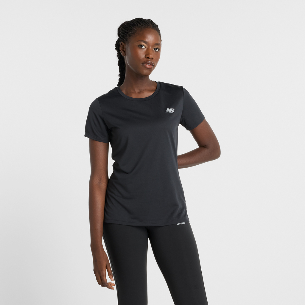 New Balance W Sport Short Sleeve in SCHWARZ