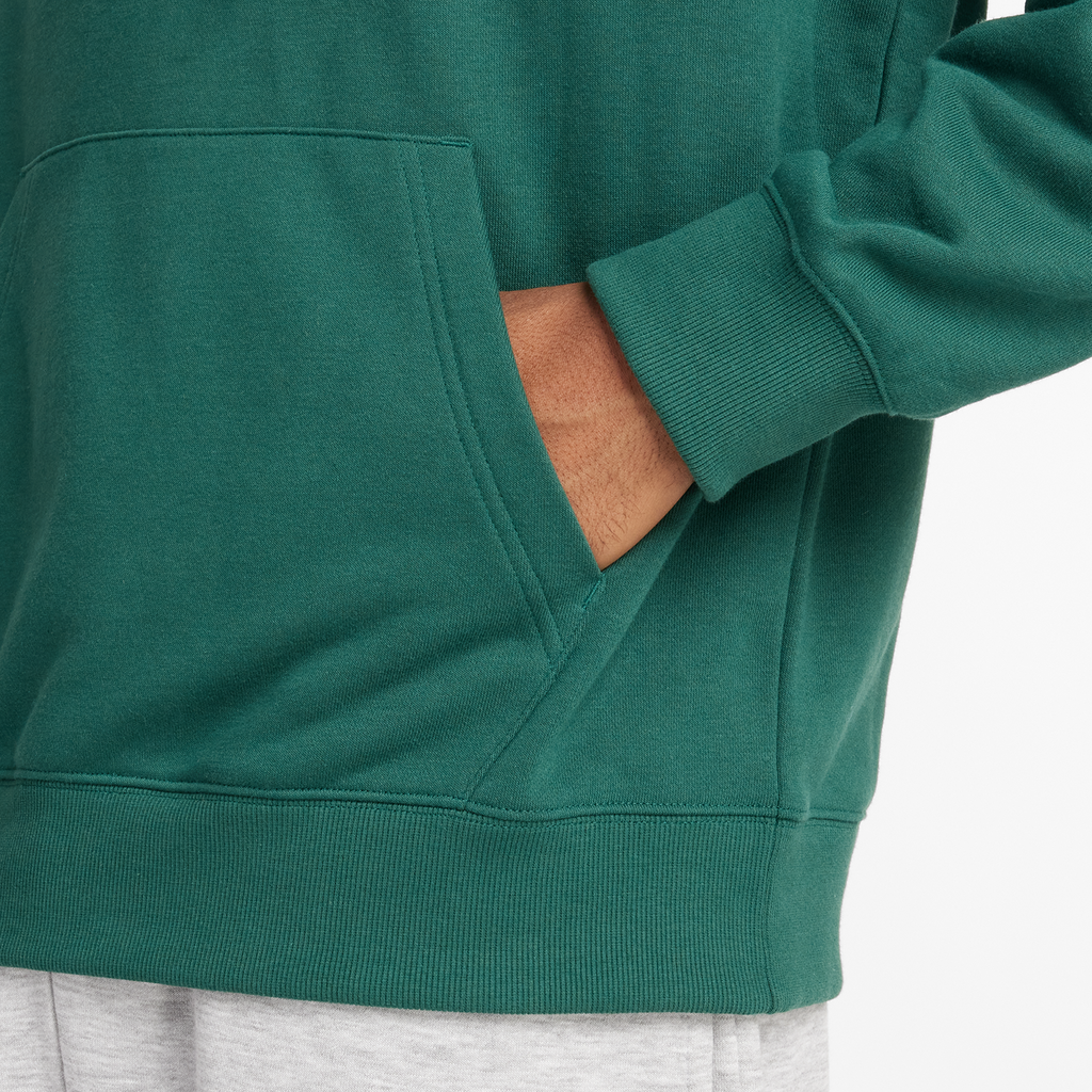 New Balance Sport Essentials Stacked Logo French Terry Hoodie in GRÜN