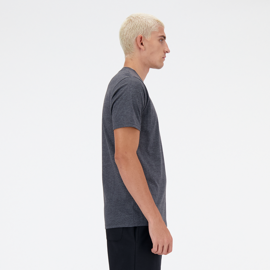 New Balance Sport Essentials Heathertech T-Shirt in SCHWARZ