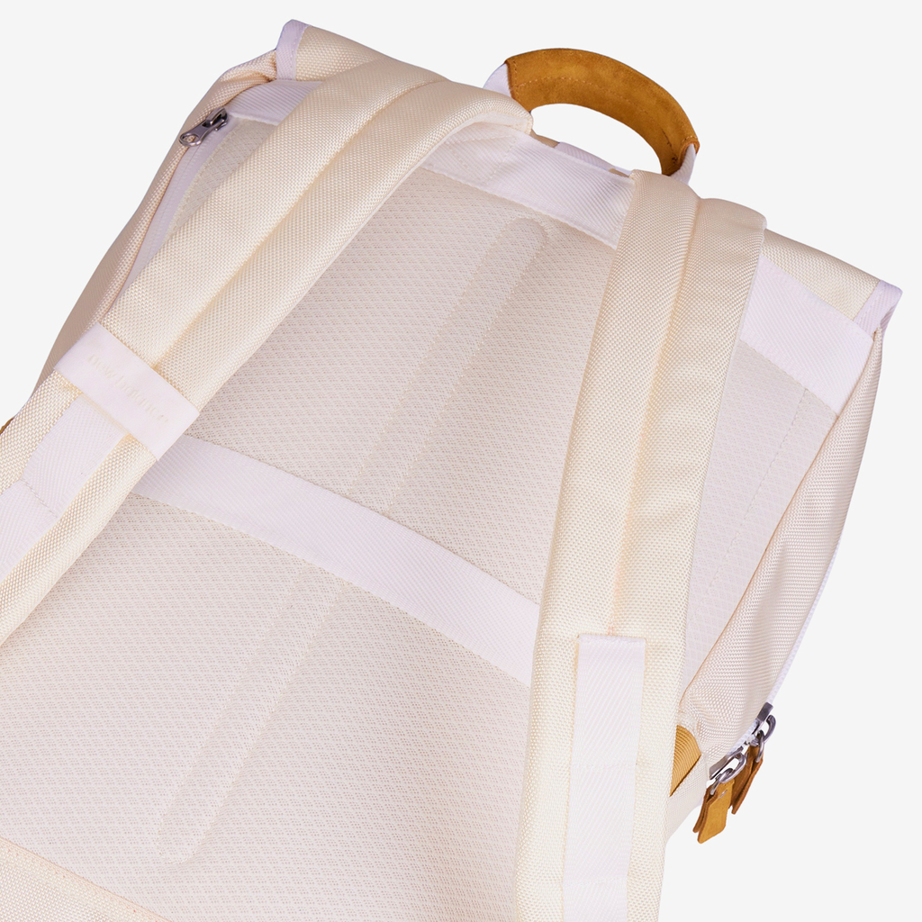 New Balance Legacy Icon Flap Backpack in BEIGE
