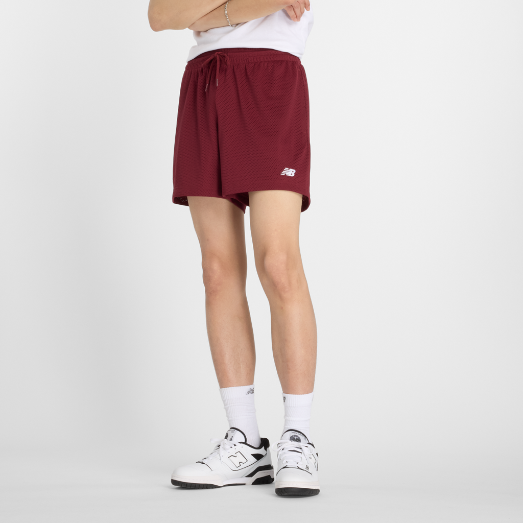 New Balance Sport Essentials Mesh Short 5" in ROT