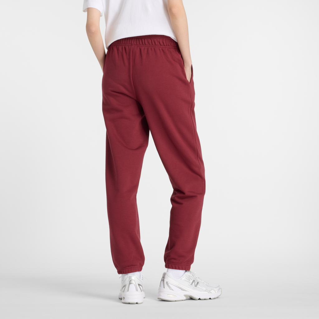 New Balance W Sport Essentials French Terry Jogger in ROT