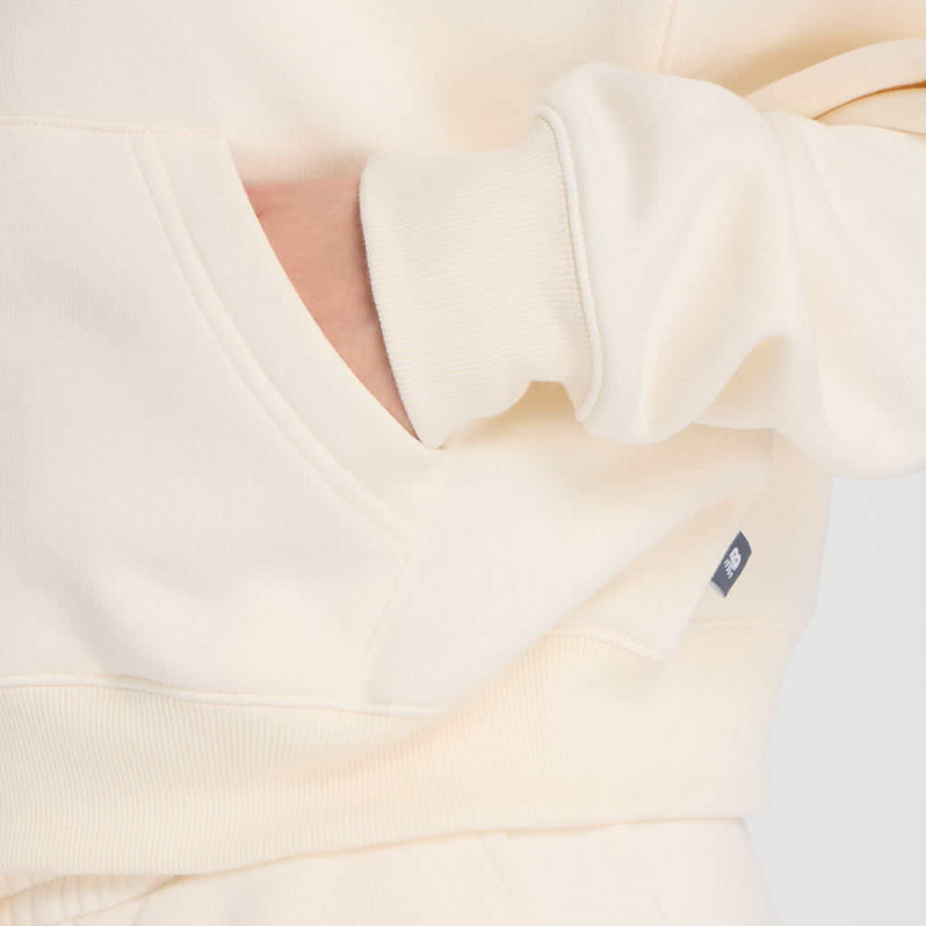 New Balance W Linear Heritage Fleece Full Zip in GRAU