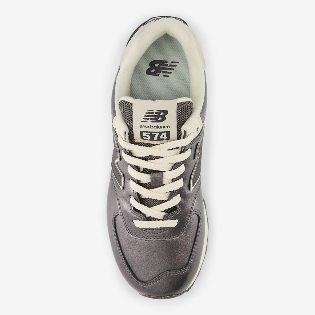 New Balance W 574 Metallics Freizeitschuhe in GRAU