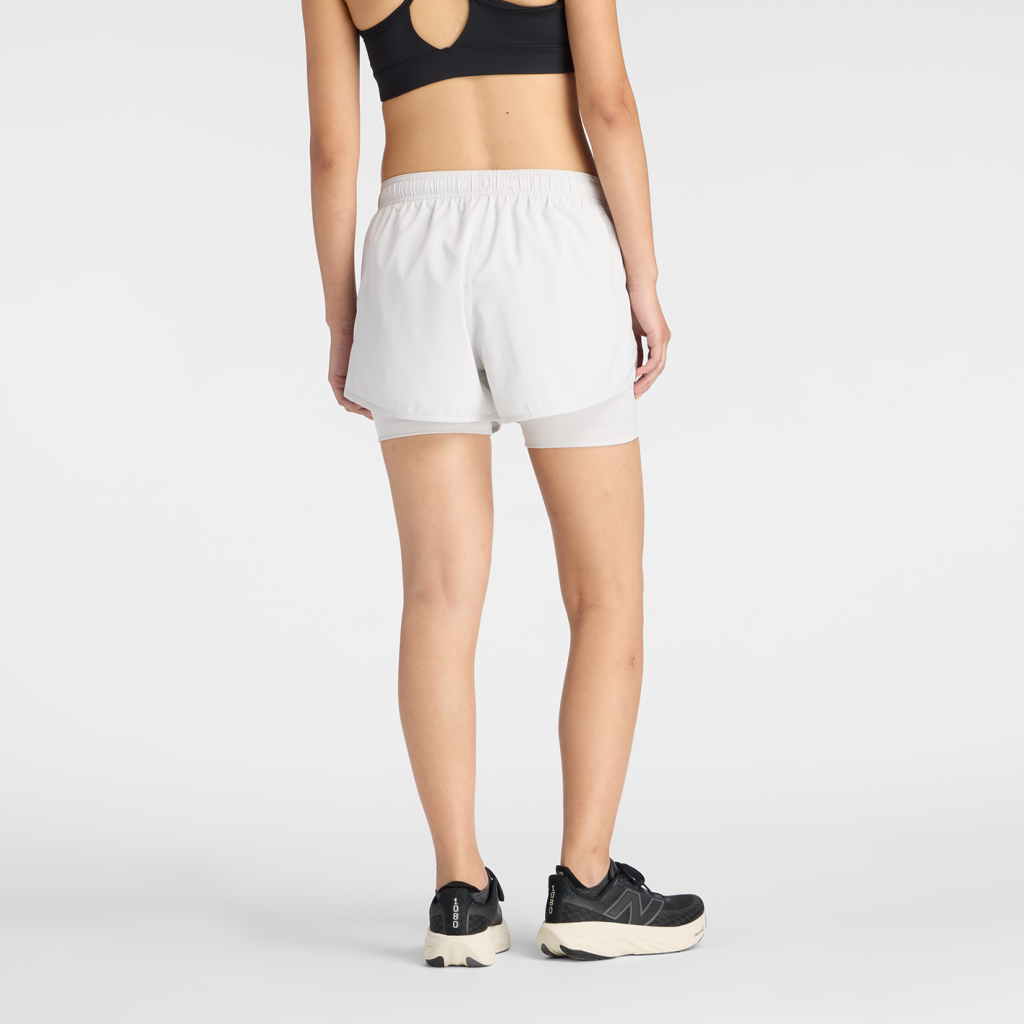 New Balance W Sport Essentials 2 In 1 Short 3 Inch in GRAU