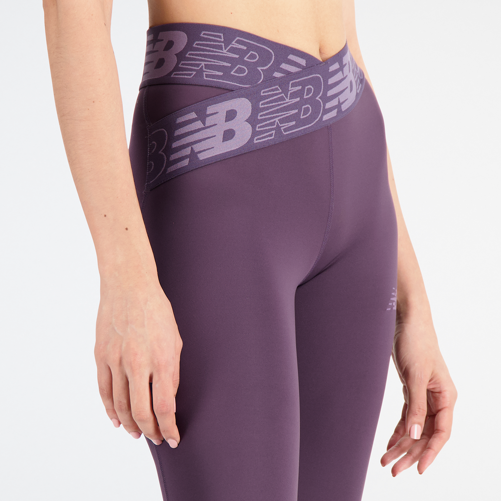 New Balance W Relentless Crossover High Rise 7/8 Tight in VIOLETT
