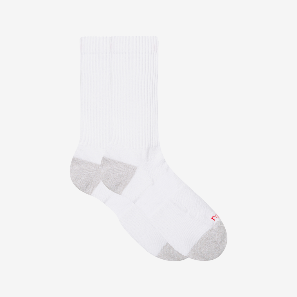 New Balance Active NB Premium Crew Socks 2 Pack in WEISS