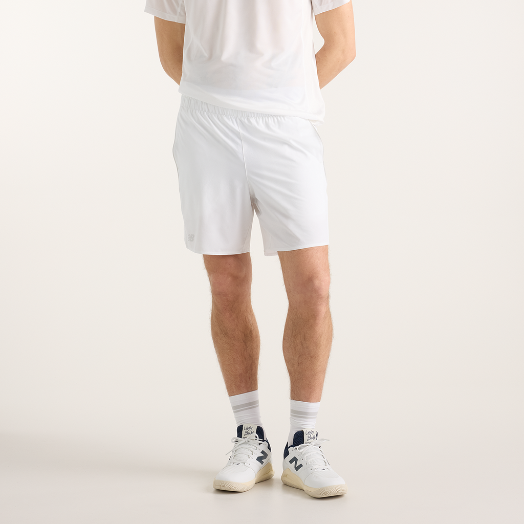 New Balance Tournament Short in WEISS