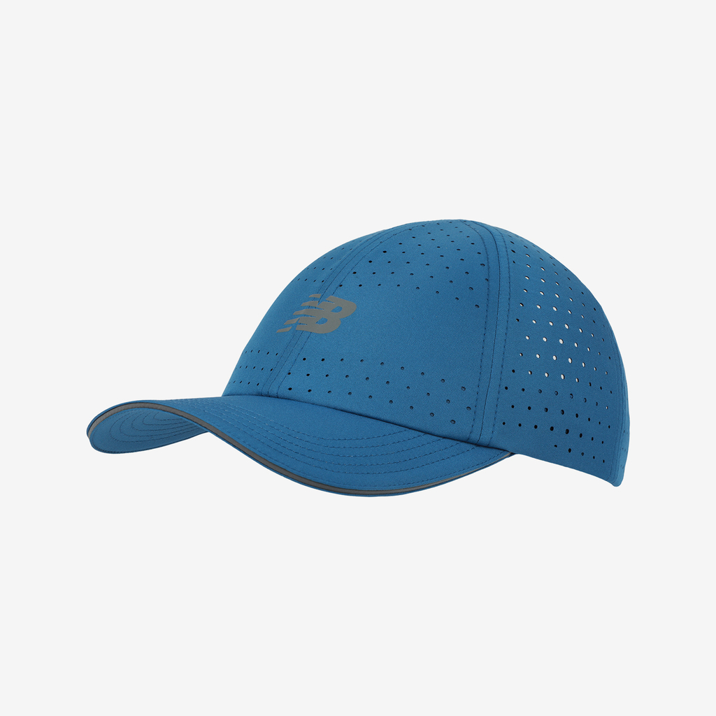 New Balance 6 Panel Pro Run Hat in BLAU