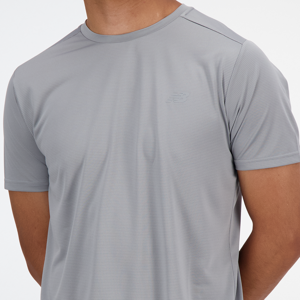 New Balance Sport Essentials Run T-Shirt in GRAU