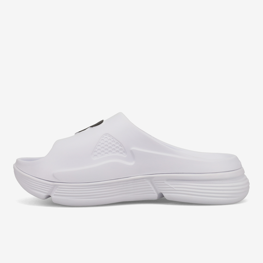 New Balance W Fuel Cell Slides Seasonal Freizeitsandalen in WEISS