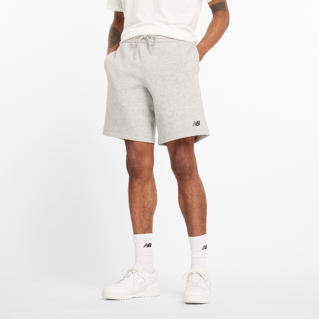 New Balance Sport Fleece Short 9" in GRAU