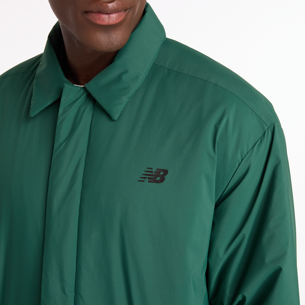 New Balance Coaches Jacket in GRÜN