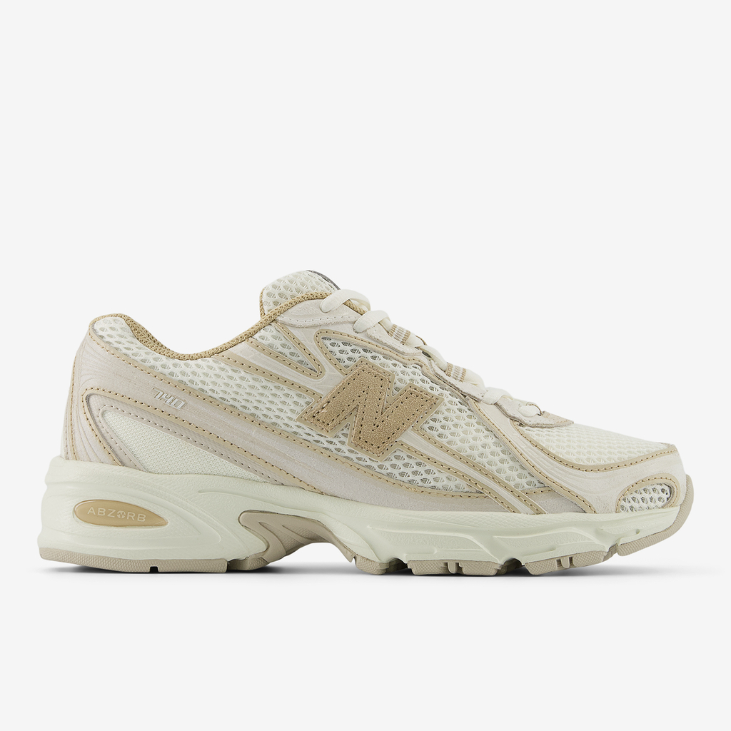 New Balance U 740 Suede Freizeitschuhe in BEIGE