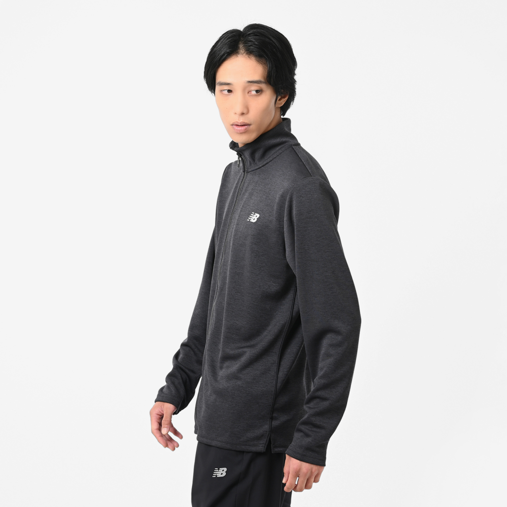 New Balance Sport Knit Jacket in SCHWARZ