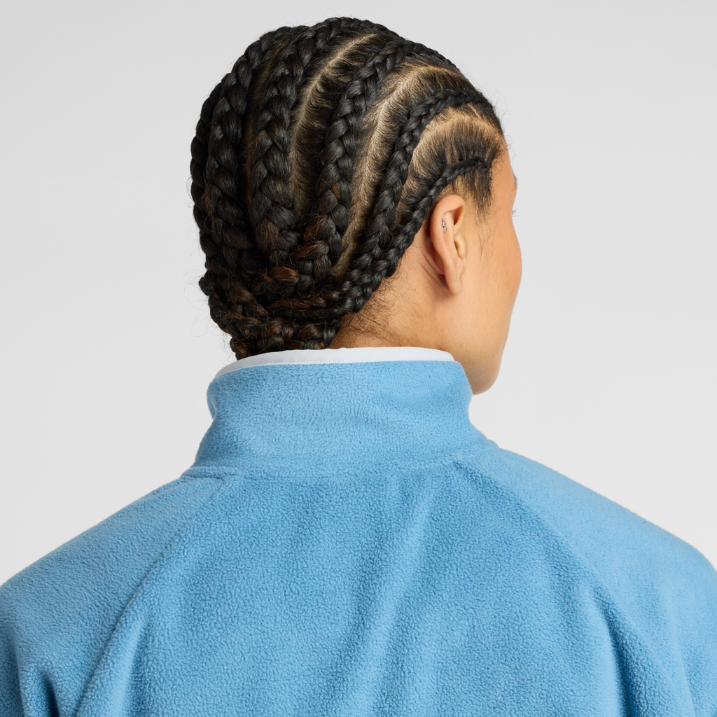 New Balance W Polar Fleece Half Zip in BLAU