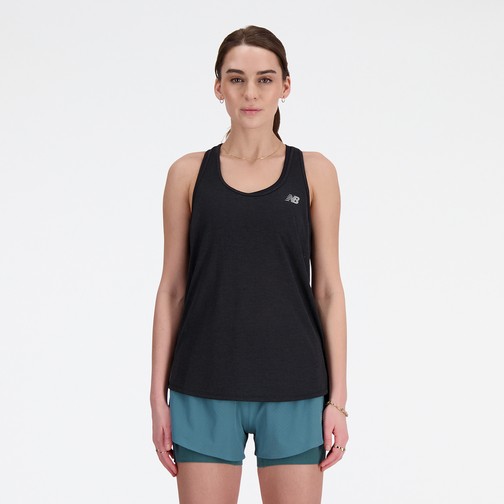 New Balance W NB Athletics Tank in SCHWARZ