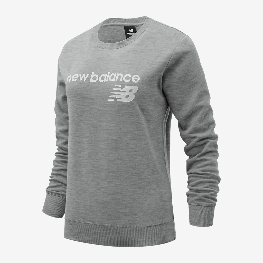 New Balance W NB Classic Core Fleece Crew in GRAU