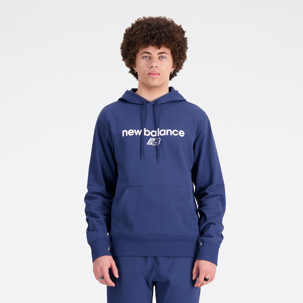 New Balance NB Sport Seasonal Hoodie in BLAU