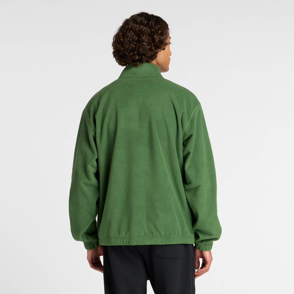New Balance Polar Fleece 1/2 Zip in GRÜN
