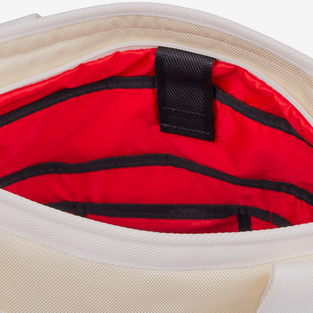 New Balance Legacy Icon Tote Bag in BEIGE