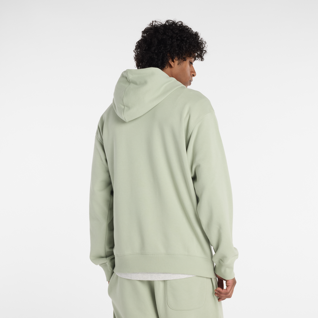 New Balance Sport Essentials Small Logo French Terry Hoodie in GRÜN