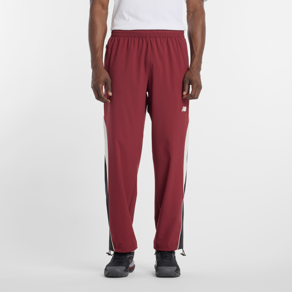 New Balance In Game Woven Track Pant in ROT