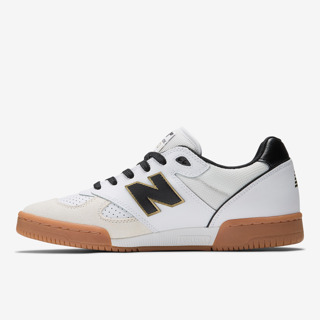 New Balance M Numeric 600 Tom Knox Skateboardschuhe in WEISS
