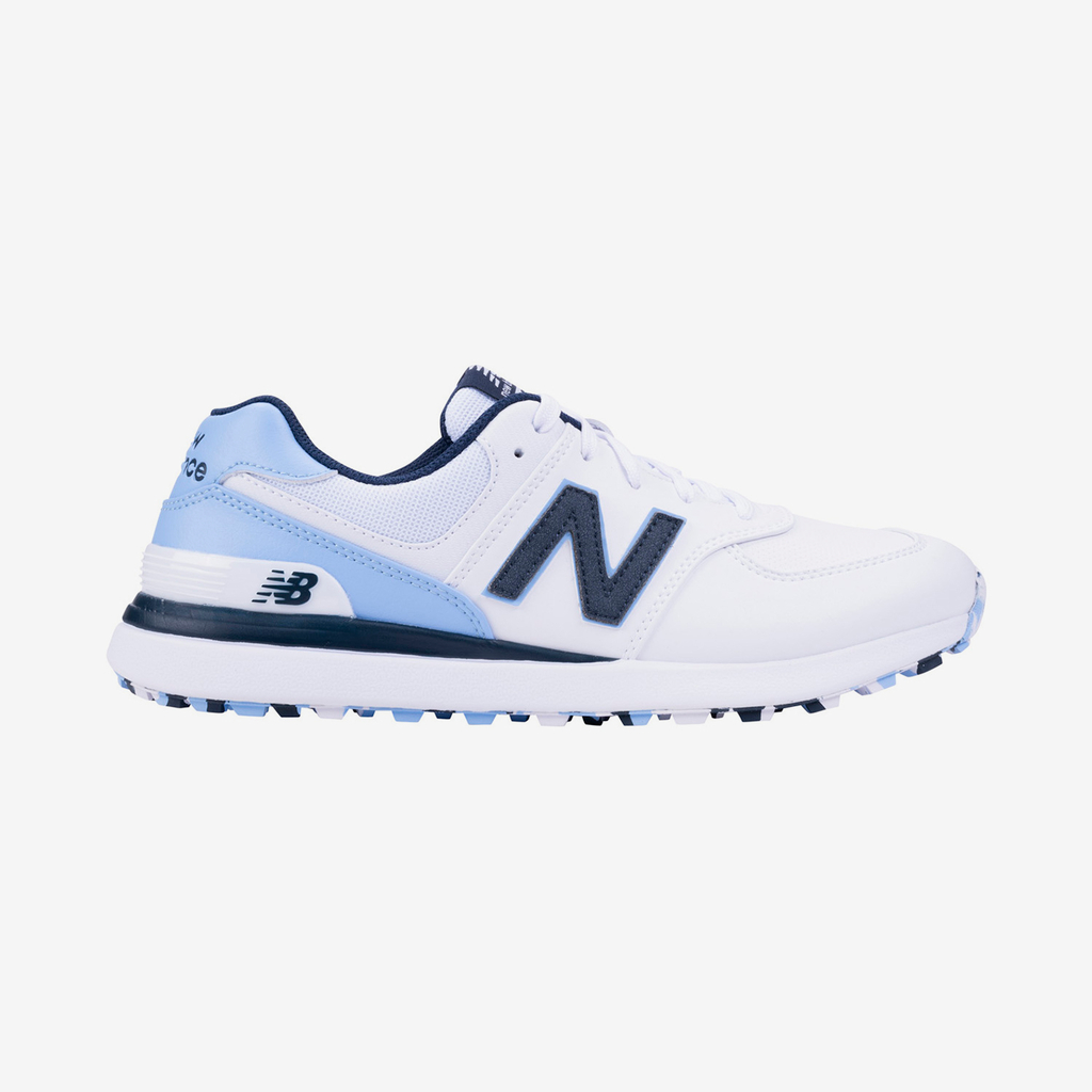 New Balance W 574 Golf Golfschuhe mit Spikes in WEISS