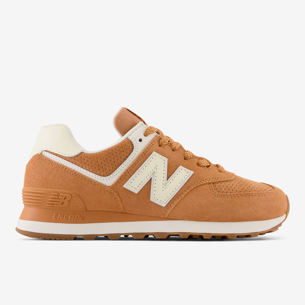 New Balance W 574 Earth Tones Freizeitschuhe in ORANGE