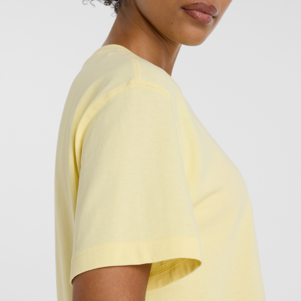 New Balance W NB Athletics Jersey T-Shirt in GELB