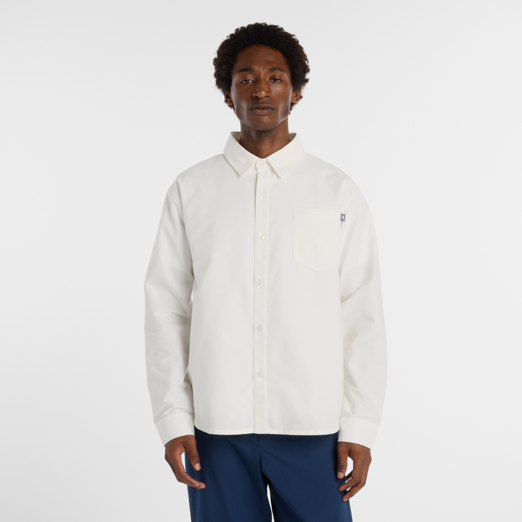 New Balance Oxford Shirt in BLAU