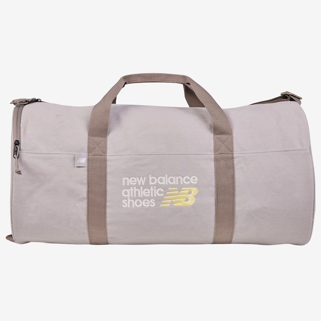 New Balance Canvas Duffel in BEIGE