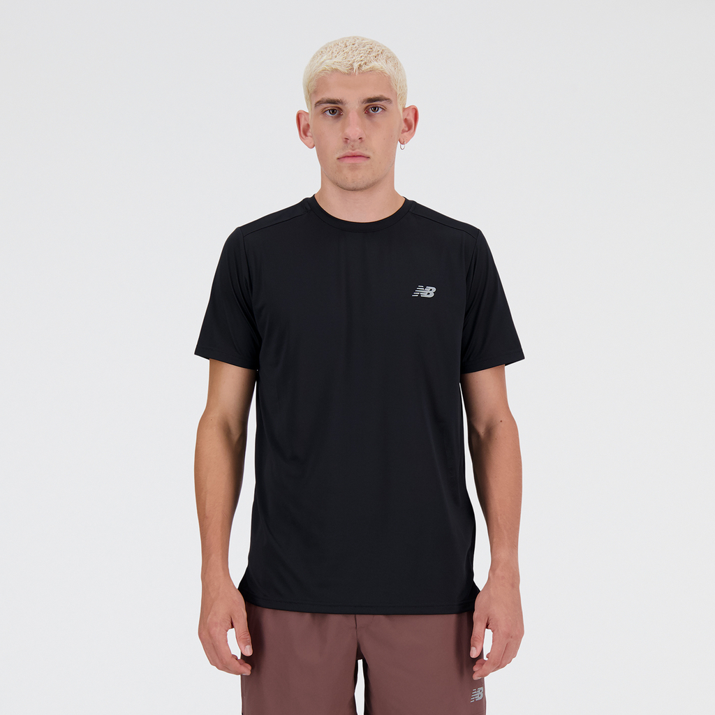 New Balance Sport Essentials Run T-Shirt in SCHWARZ