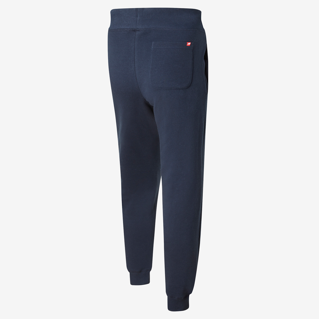 New Balance NB Small Logo Pants in BLAU