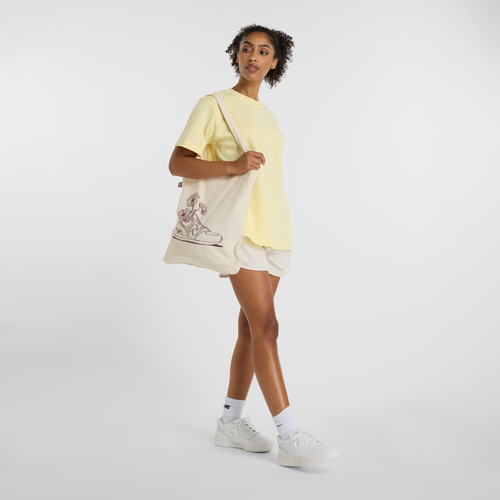 New Balance W NB Athletics Jersey T-Shirt in GELB