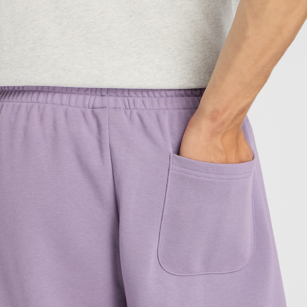 New Balance Sport Essentials French Terry Short 7 Inch in VIOLETT