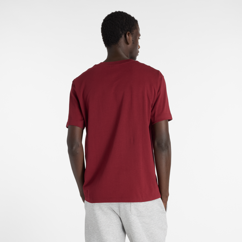 New Balance NB Athletics Cotton T-Shirt in ROT