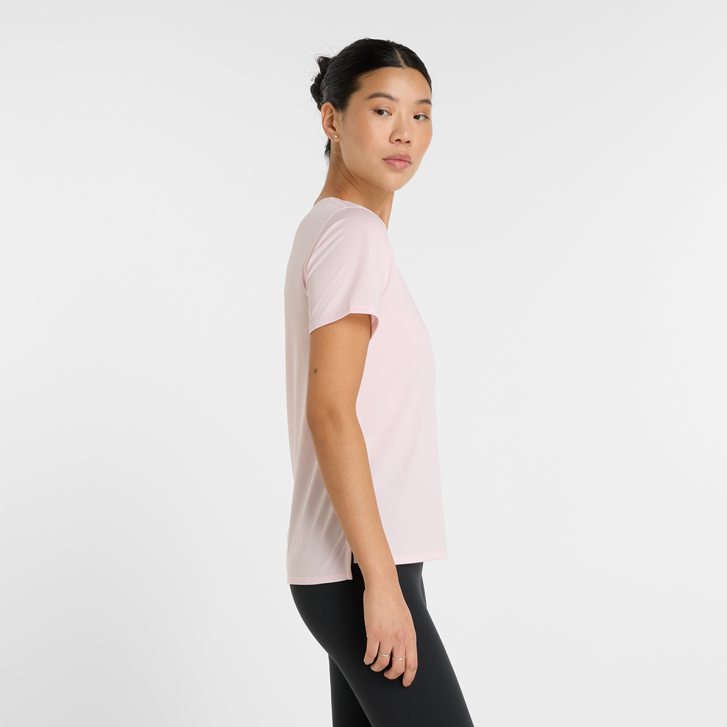 New Balance W New Balance Short Sleeve in PINK