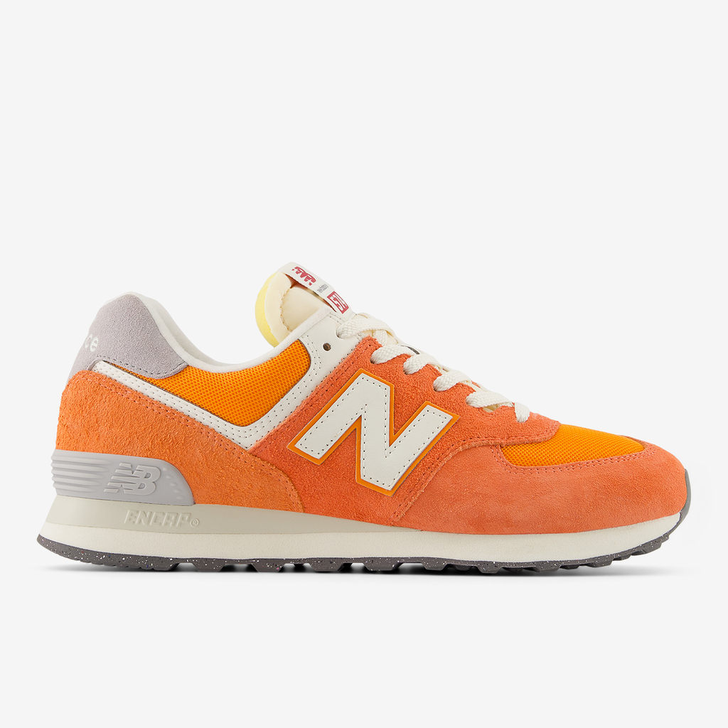 New Balance U 574 Retro 70s Freizeitschuhe in ORANGE