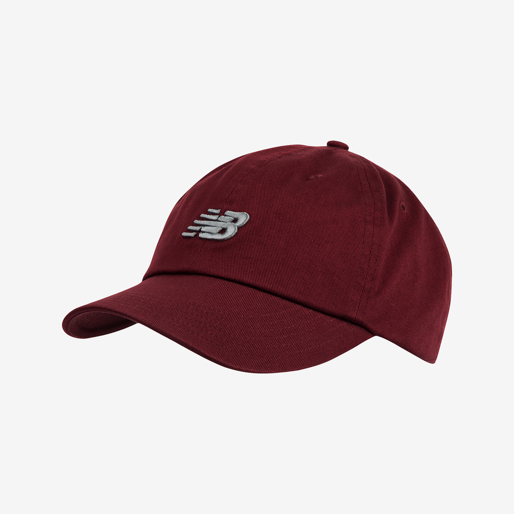 New Balance NB 6-Panel Curved Brim Nb Classic Hat in ROT