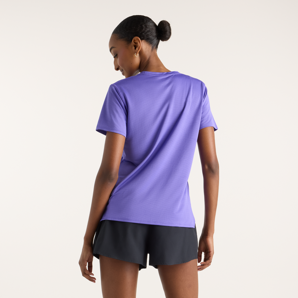 New Balance W New Balance Short Sleeve in VIOLETT