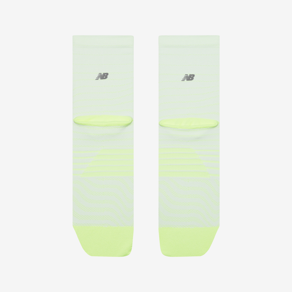 New Balance Pro Run Quarter Socks 1 Pair in GELB