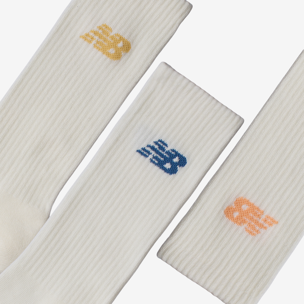 New Balance NB Everyday Crew 3 Pairs in WEISS