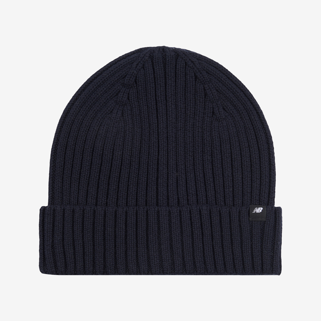 New Balance B NB Tab Beanie in SCHWARZ