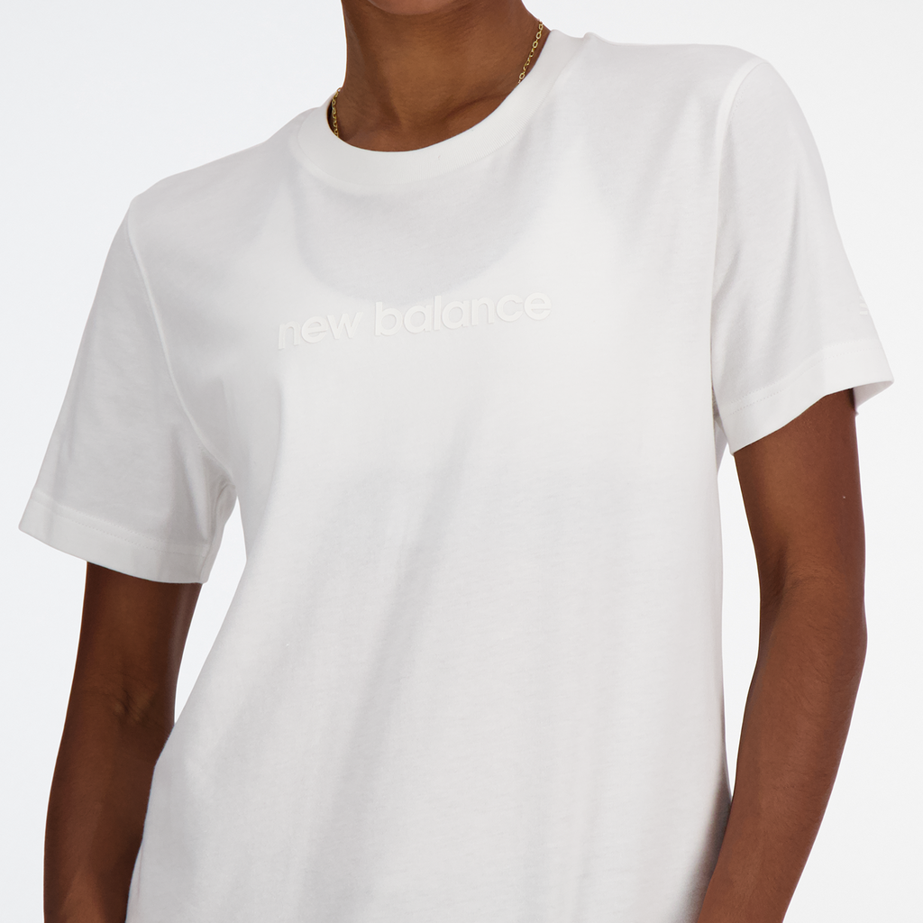 New Balance W Hyper Density Jersey T-Shirt in WEISS