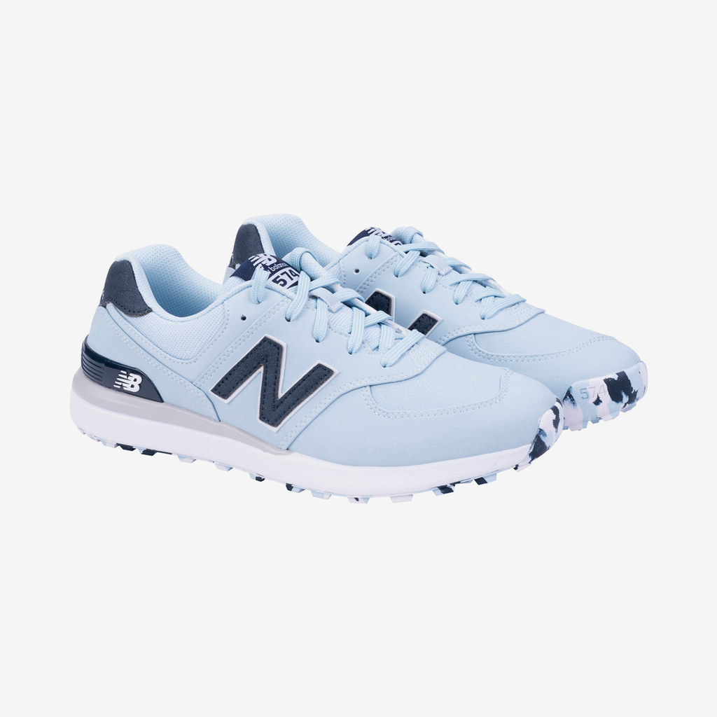 New Balance W 574 Golf Golfschuhe mit Spikes in BLAU