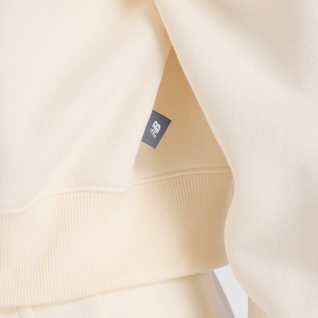 New Balance W Linear Heritage Fleece Full Zip in GRAU