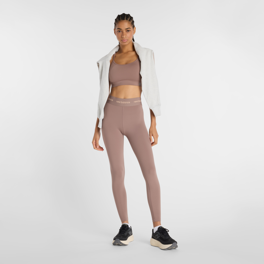 New Balance W NB Essential Yoga Bra in BRAUN